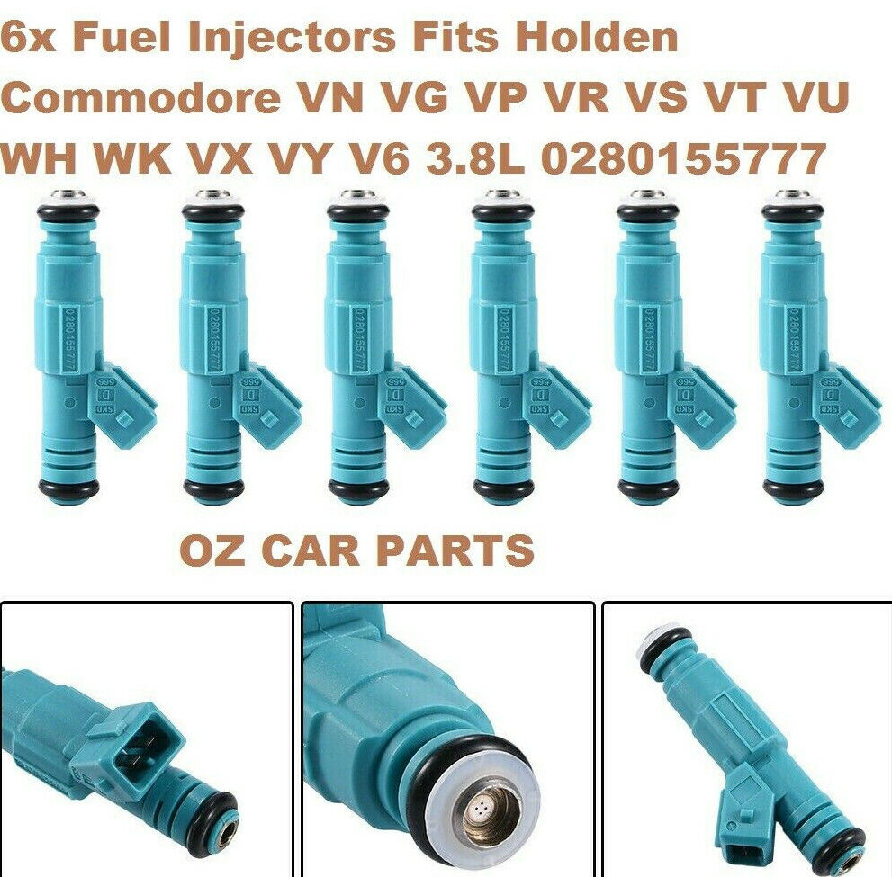 V6 Fuel Injectors FOR Holden Commodore VS V6 3.8L NEW FULL SET X6