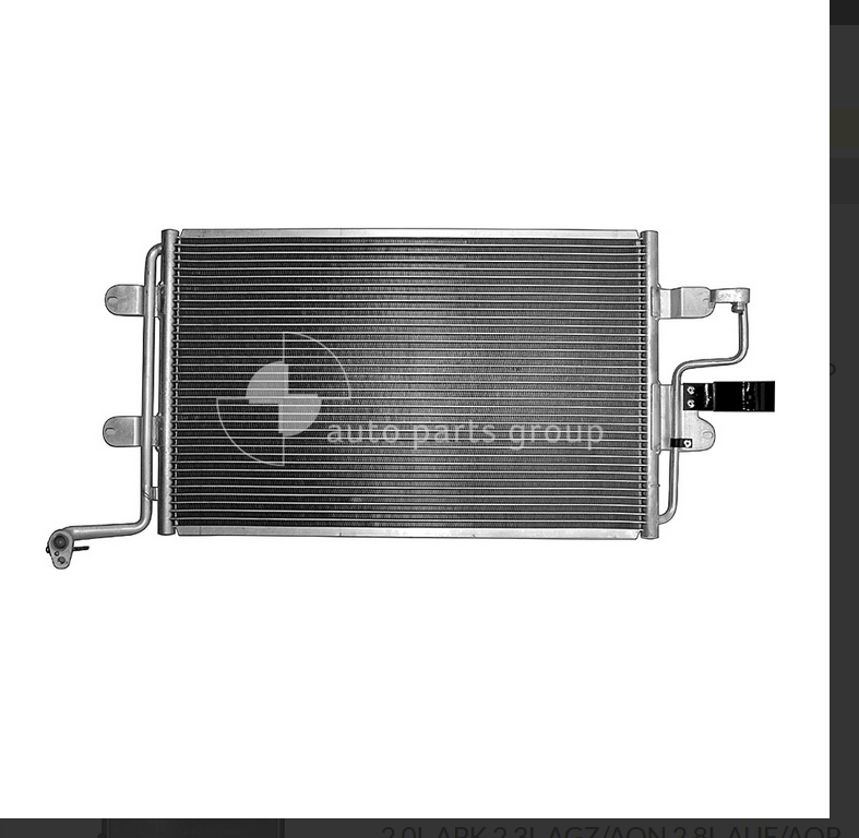 NEW AC CONDENSER FOR Volkswagen Bora 12/1999-10/2005 2.0L APK,2.3LAGZ/AQN,2.8L