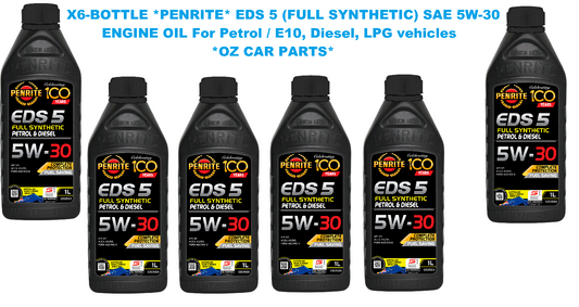 X6- ENGINE OIL *PENRITE* EDS05001  EDS 5 (FULL SYNTHETIC) SAE 5W-30