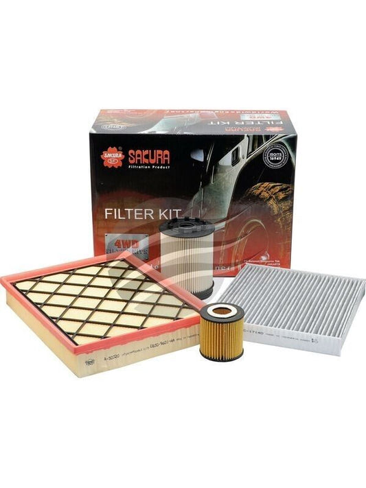 Filter Kit Oil Air Fuel Cabin For Ford Ranger Px3 Px4 Yn2S
