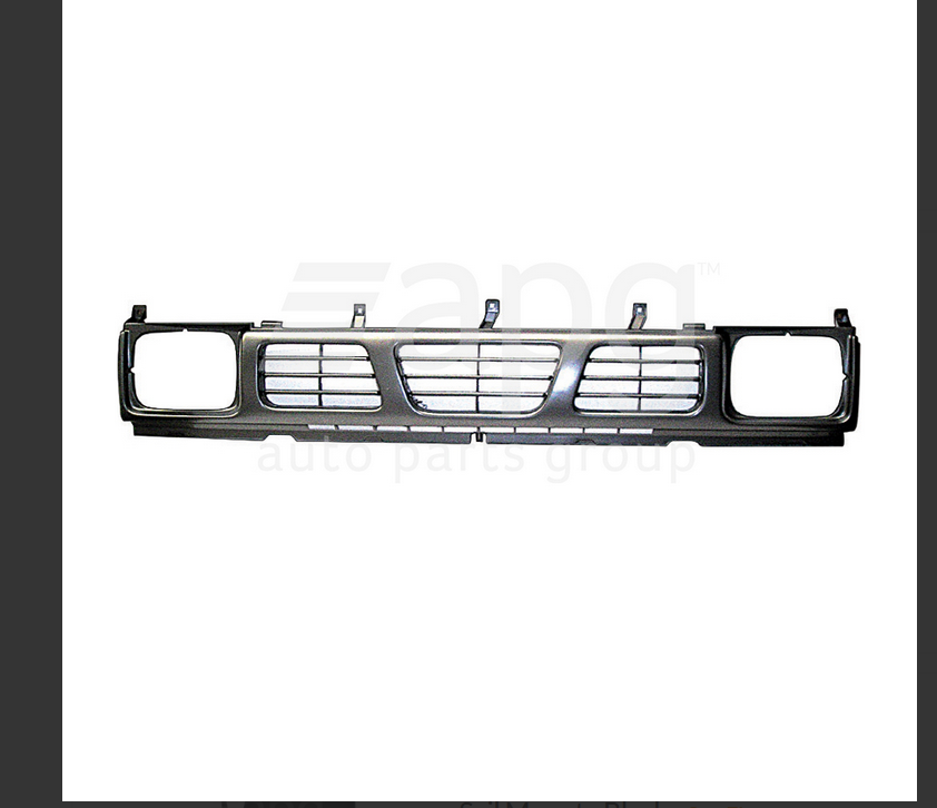 NEW FRONT GRILLE BLACK FOR NISSAN NAVARA D21 UTE 1/1992-2/1997