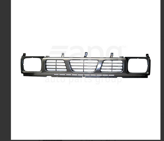 NEW FRONT GRILLE BLACK FOR NISSAN NAVARA D21 UTE 1/1992-2/1997