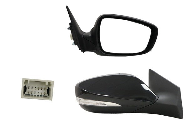 NEW RIGHT SIDE DOOR MIRROR FOR HYUNDAI ELANTRA MD 03/2011-11/2015 FOLDING 8-PIN