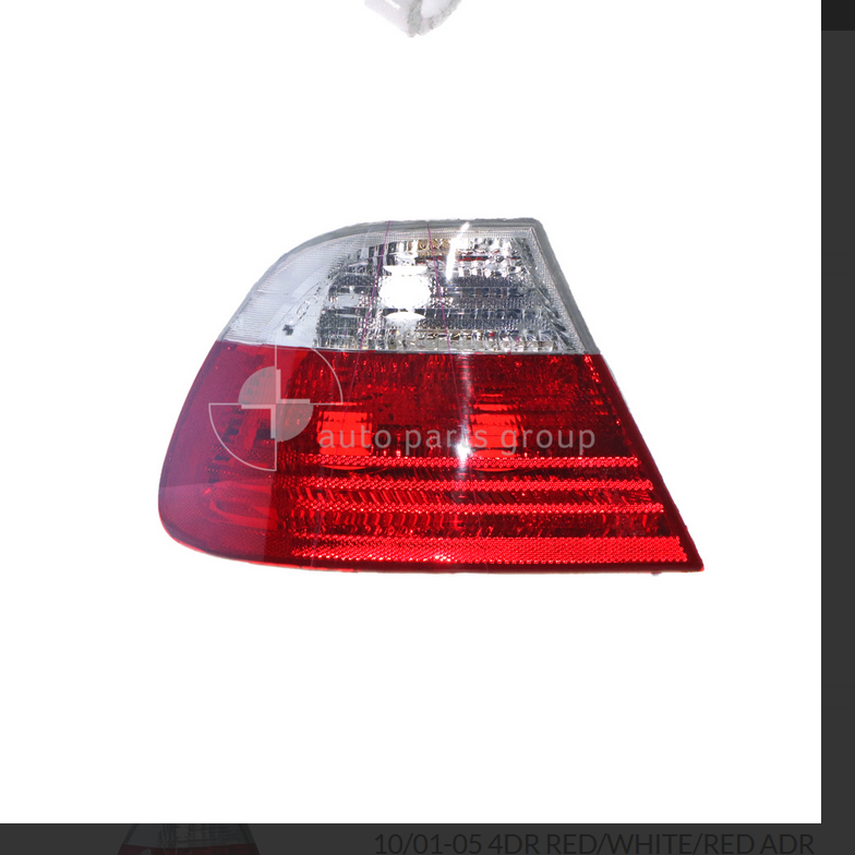 NEW LEFT TAIL LIGHT LAMP FOR BMW E46 6/1999-9/2003 2-DOOR COUPE RED/CLEAR