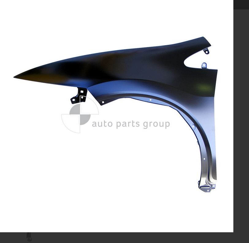 GENUINE LEFT FRONT GUARD FOR HONDA CIVIC 1/2009-5/2012 HATCH WITHOUT B ...