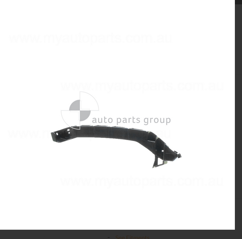 GENUINE LEFT FRONT BUMPER BAR BRACKET FOR Subaru Impreza G3 2/2008-8/2013