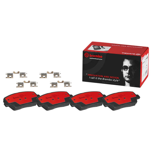 Brembo REAR Brake Pad Set For Hyundai Santa Fe: CM Series (2009â€“2012)