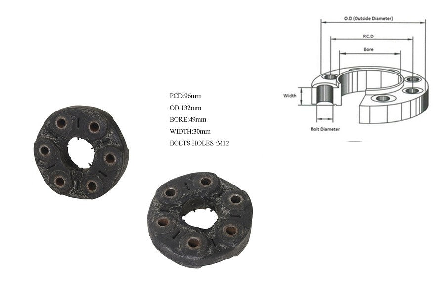 NEW TAIL SHAFT COUPLING FOR BMW Z3 E36  07/1997 - 12/2012   TAILSHAFT MOUNT