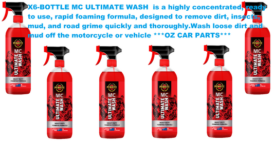 X6-BOTTLE MC ULTIMATE WASH PENRITE **MCUWASH001** CAR WASH SPRAY