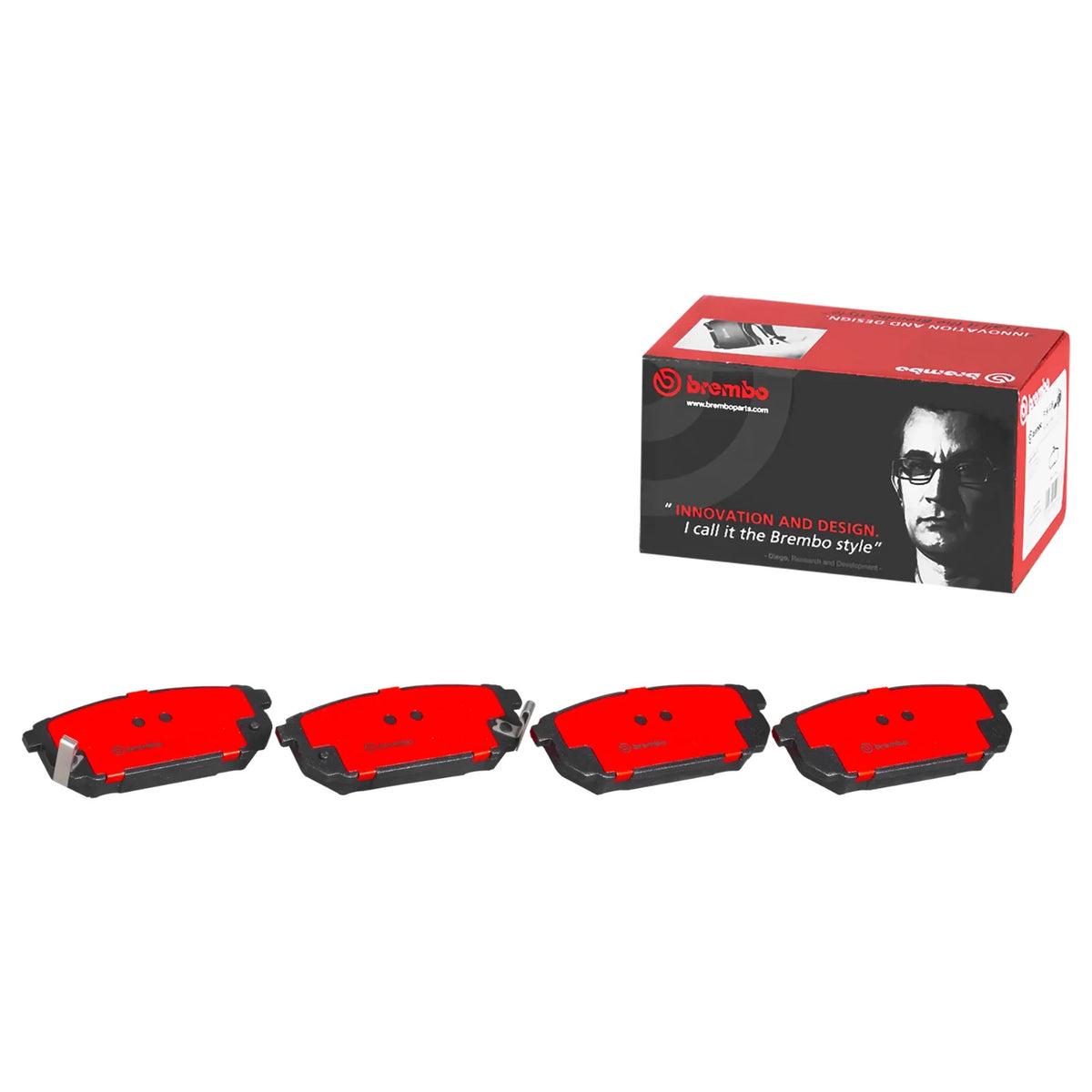 Brembo REAR Brake Pad Set For Kia Sorento BL JC (2002â€“2009) 2.5L CRDi Diesel 4WD