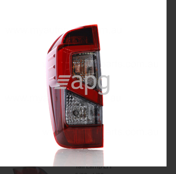 GENUINE LEFT PASSENGER SIDE TAIL LIGHT FOR NISSAN NAVARA D23 12/2020-ON LED TYPE