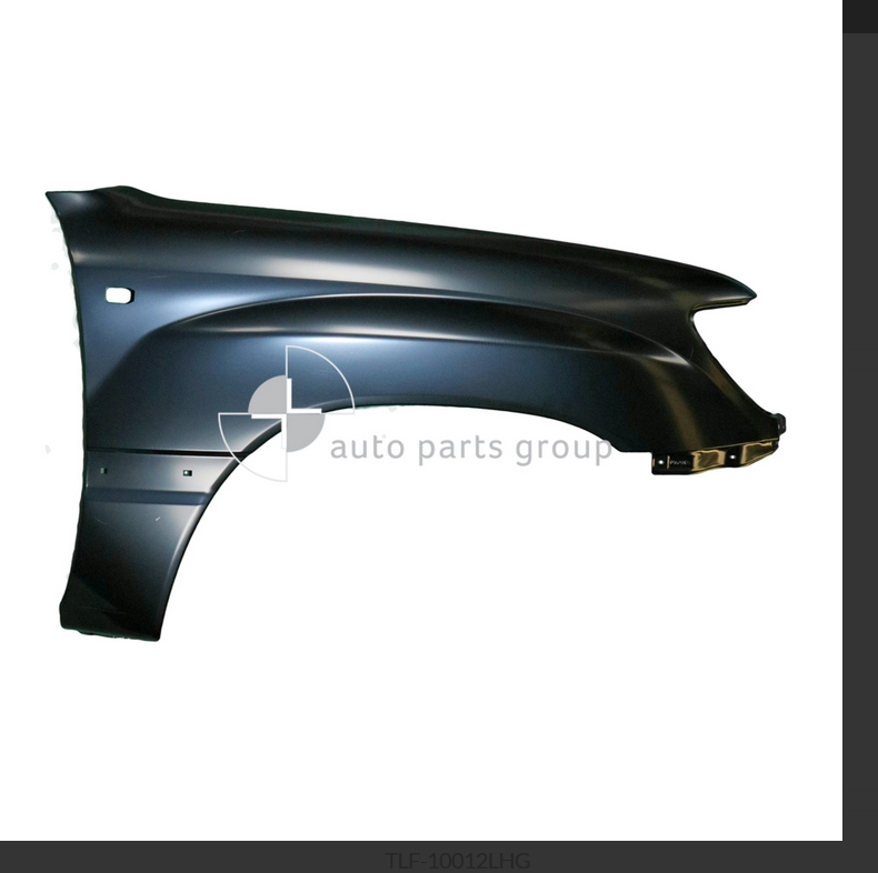 NEW RIGHT FRONT GUARD FOR TOYOTA LANDCRUISER 100-SERIES 1/1998-5/2005 GXL VX