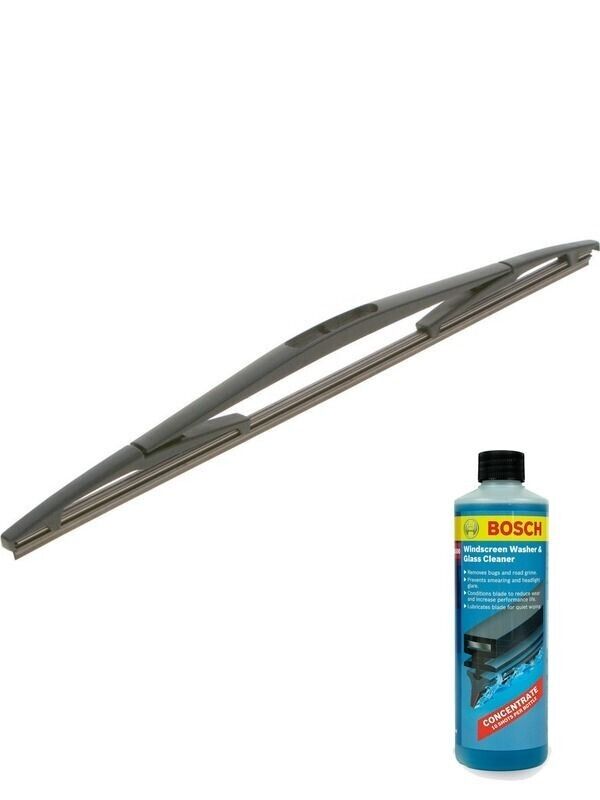 Bosch Rear Wiper Blade 400mm + Windshield Washer Fluid Fits Ford Territory, Hold