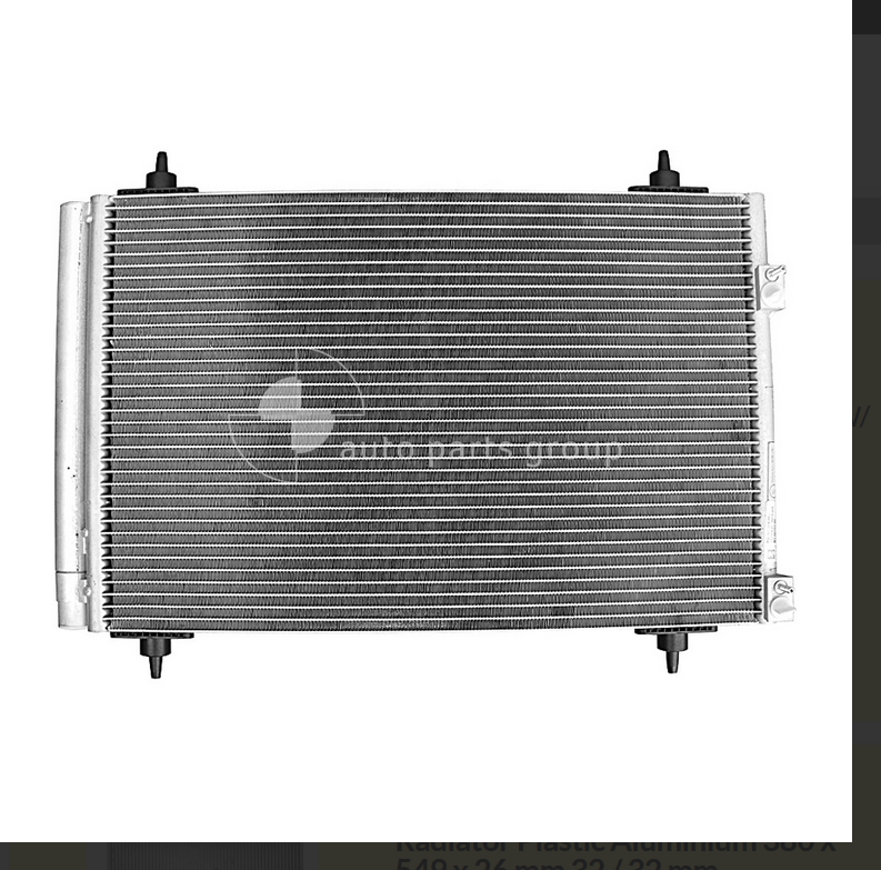 NEW AC CONDENSER FOR Peugeot 308 T7 2/2008-7/2011 1.6L & 2.0L PSA 4CYL DIESEL