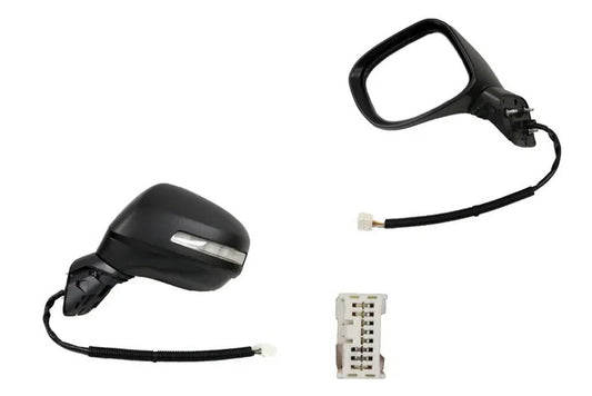 NEW LEFT DOOR MIRROR FOR HONDA CIVIC FB SEDAN/HYBRID 2/2012-4/2016 9-PIN