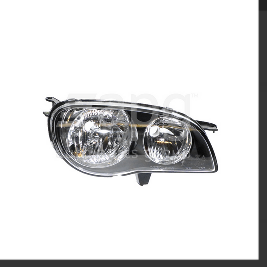 NEW RIGHT HEADLIGHT FOR TOYOTA COROLLA AE112R 4Dr-5Dr Lift Back Seca 10/99-10/01