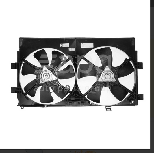 NEW Radiator Fan 2.0L 4B11 2.4L 4B12 4CYL FOR Mitsubishi ASX 8/2011-9/2012