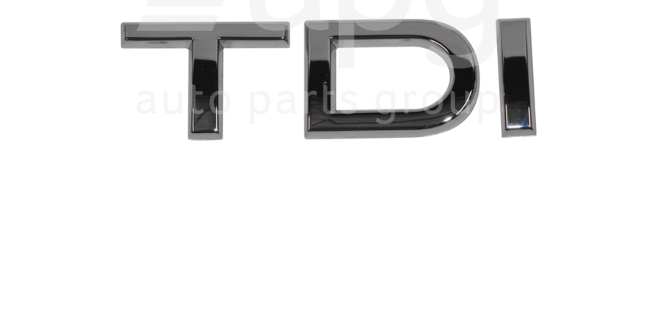 GENUINE LIFTGATE BADGE EMBLEM FOR AUDI Q2 GA 2/2017-11/2018 "TDI"