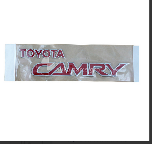 GENUINE BOOT LID BADGE EMBLEM FOR TOYOTA CAMRY MCV-ACV36R 8/2002-6/2006