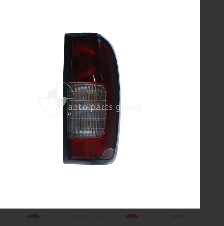 NEW RH LED TAILLIGHT FOR NISSAN NAVARA D22 2/1997-10/2001 S/CAB STYLE SIDE BODY