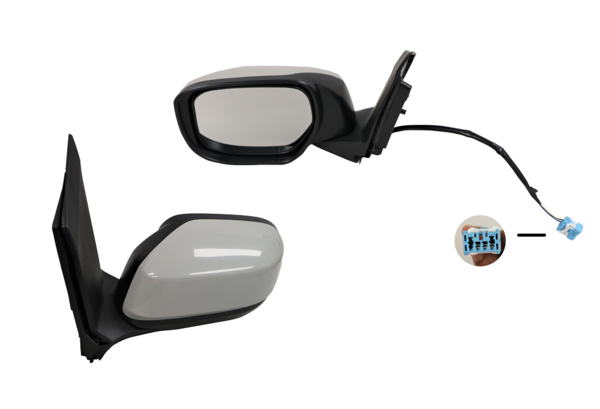 NEW PASSENGER SIDE DOOR MIRROR FOR HONDA CITY  GM  01/2009 ~ 03/2014