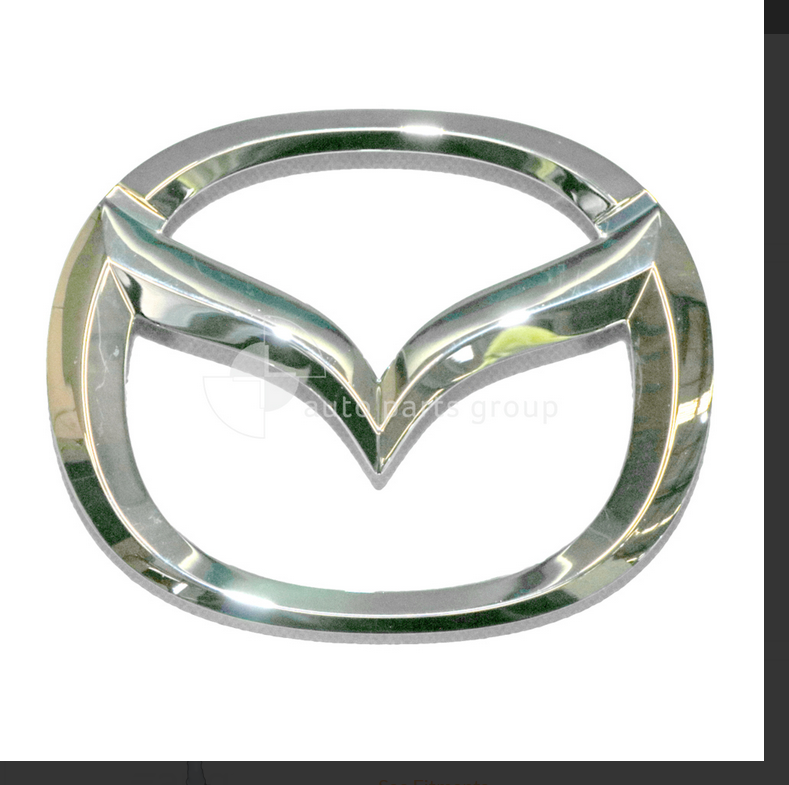 GENUINE FRONT GRILLE EMBLEM BADGE FOR MAZDA 3 BL HATCH 3/2009-8/2011