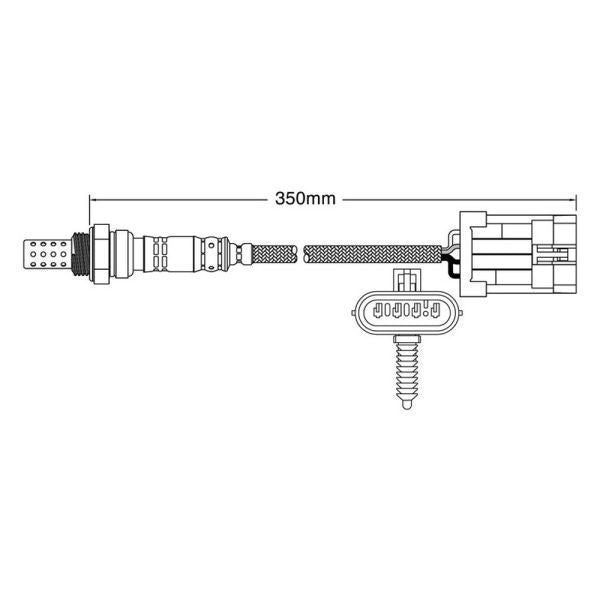 NEW Exhaust O2 Oxygen Sensor FOR HOLDEN COMMODORE VS VT VX VY V6 4-PIN