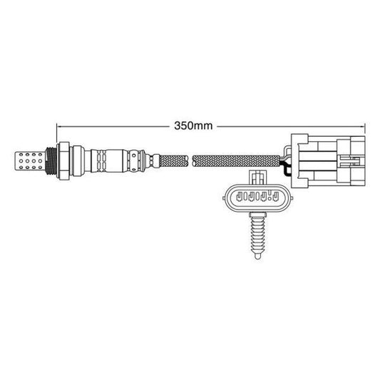 NEW Exhaust O2 Oxygen Sensor FOR HOLDEN COMMODORE VS VT VX VY V6 4-PIN