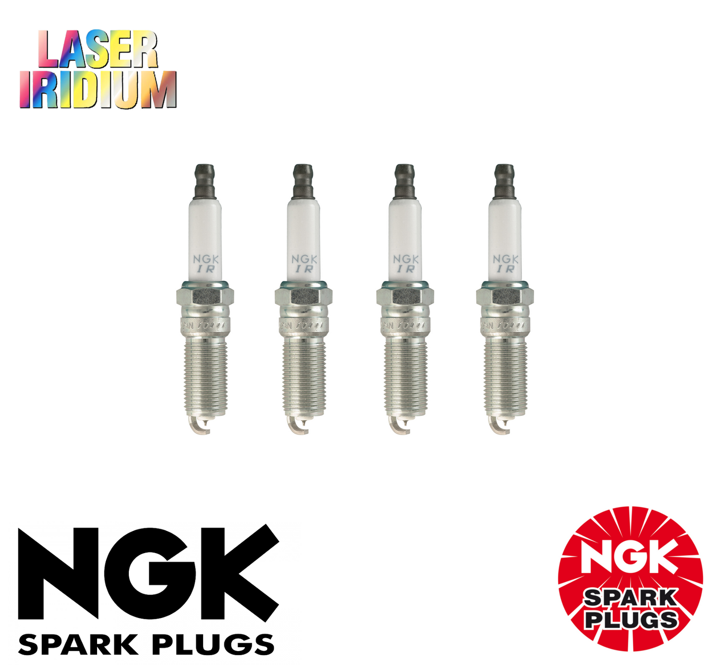 4x LASER IRIDIUM GENUINE NGK SPARK PLUG FOR Holden Astra VXR PJ 2.0L Turbo 20NFT