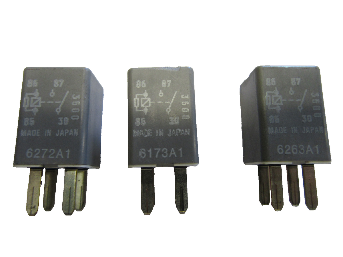 4 Pin DENSO 7181-8373 RELAY FOR HOLDEN COMMODORE VE VF WM RELAY GENUINE - X3