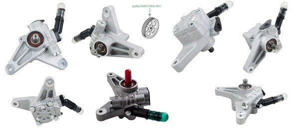 NEW POWER STEERING PUMP WITH PULLEY FOR HONDA ACCORD CM 06/2003-01/2008 (J30)