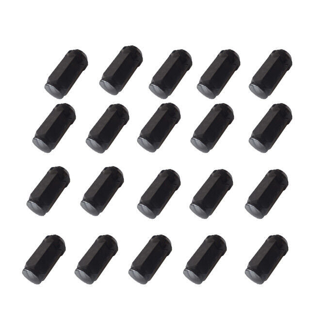 20-Pcs Black Wheel Nuts M14x1.5 For Holden WM STATESMAN CAPRICE V6 V8 ALL