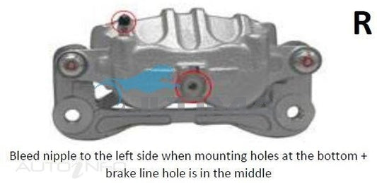 New Brake Disc Caliper RIGHT FRONT For NISSAN PATROL GU Y61 1997-2017