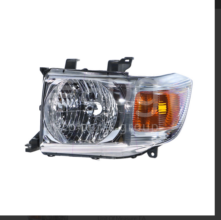 GENUINE PASSENGER LEFT HEADLIGHT LAMP FOR TOYOTA LANDCRUISER 8/2016-ON VDJ79R