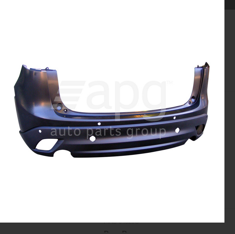 GENUINE REAR BUMPER BAR FOR MAZDA CX5 2/2012-12/2014 WITH SENSOR TYPE CX-5 WAGON