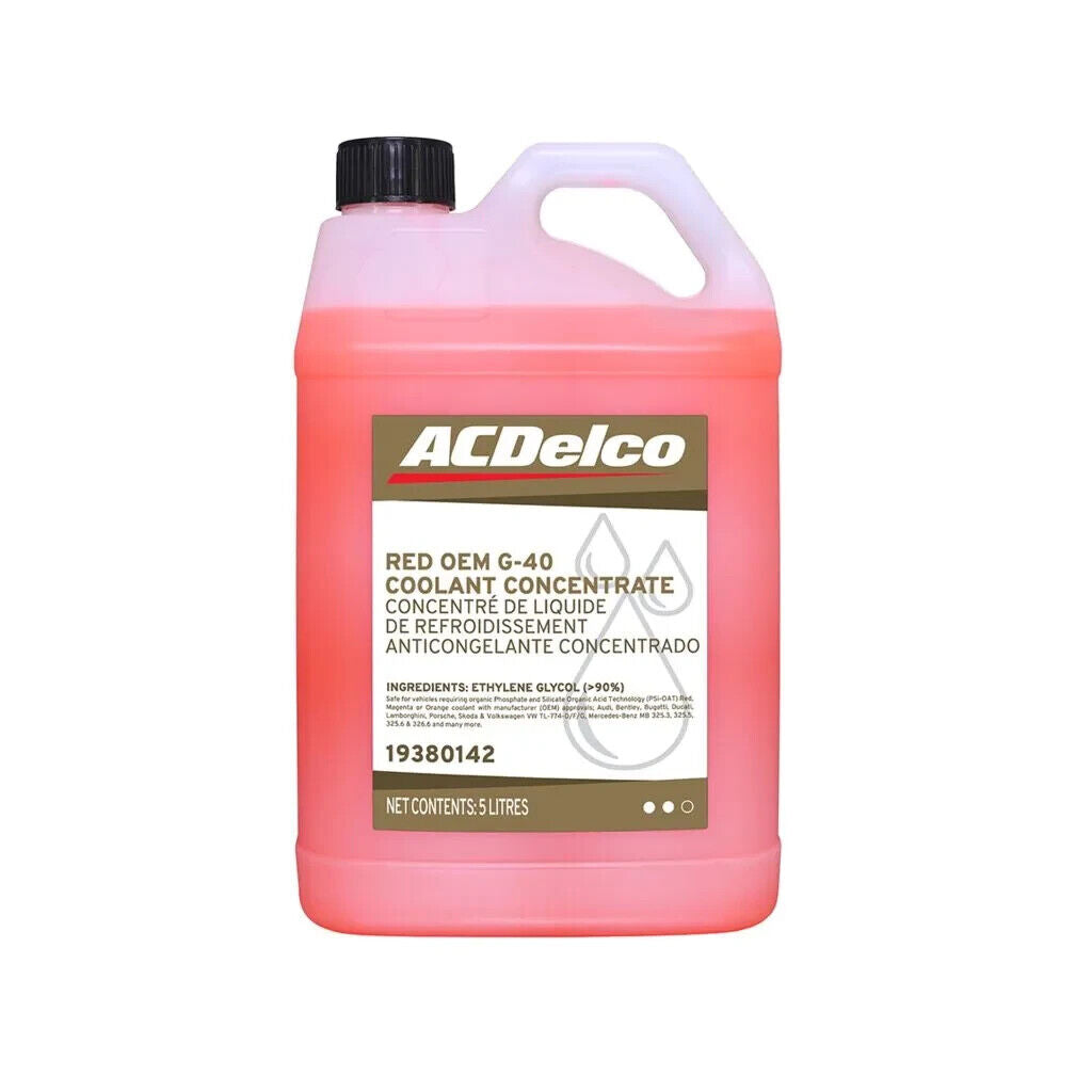 5LT RED ANTIFREEZE RADIATOR COOLANT FOR HYUNDAI TQ iLOAD IMAX 2012-2021