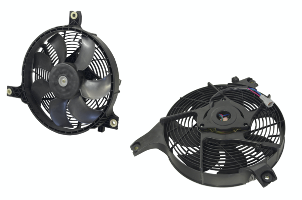 NEW AC CONDENSER FAN FOR NISSAN PATROL GU 10/2001 ~ 12/2012 4-PIN RIGHT SIDE
