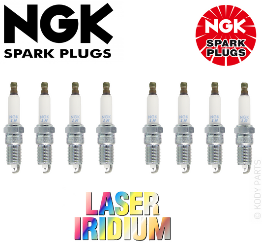 8x LASER IRIDIUM NGK SPARK PLUG FOR Holden Crewman VY VZ 5.7L V8 LS1 Gen3 225kW