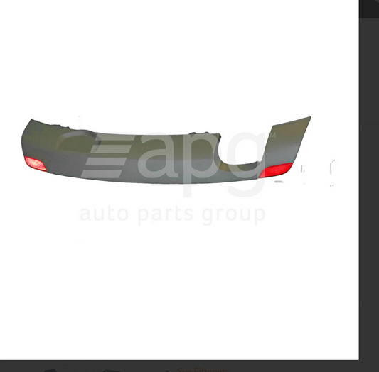 GENUINE REAR BUMPER BAR FOR AUDI A1 8/2012-8/2013 LOWER MOULD HATCH