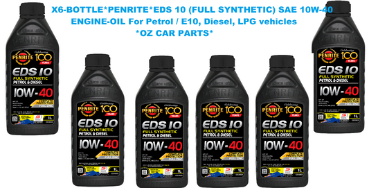 X6- ENGINE OIL *PENRITE* EDS10001  EDS 10 (FULL SYNTHETIC) SAE 10W-40