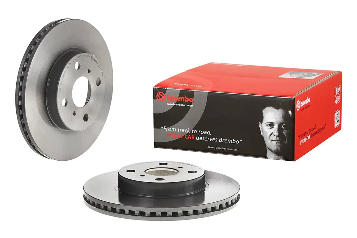 Brembo FRONT Disc Brake Rotor FOR Toyota PRIUS C NHP10 1.5 2011-2023 *255MM-DISC