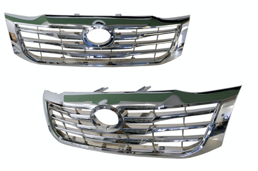 NEW FRONT GRILLE FOR TOYOTA HILUX  TGN/KUN/GGN  09/2011 ~ 06/2015 FULL CHROME