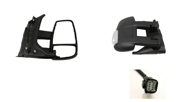 NEW RIGHT DOOR MIRROR FOR FORD TRANSIT VO SERIES-1 9/2014-4/2019 6-PIN