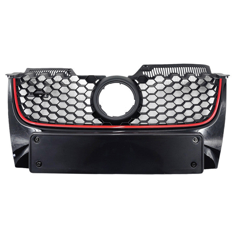 FRONT BLACK GRILLE For Volkswagen Golf MK5 GTI 2005-2009 VW GOLF MK-5