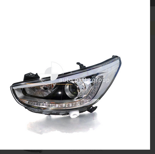 GENUINE LEFT HEADLIGHT FOR HYUNDAI ACCENT RB 10/2013-7/2017 SR LED TYPE