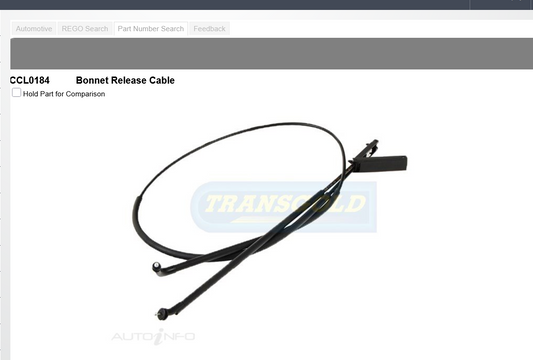 NEW BONNET RELEASE CABLE FOR  BMW X5-X6 2007-2014 E70-E71 X-5 X-6