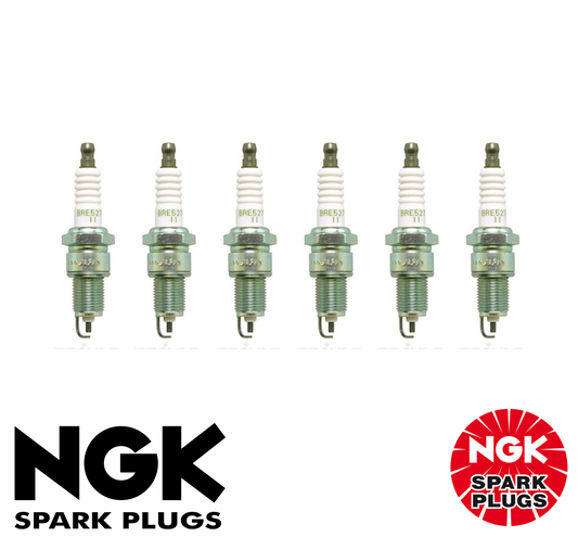 6 x GENUINE NGK SPARK PLUG SET FOR Ford Fairmont XF 4.1L 6 Cyl (250ci) EFI
