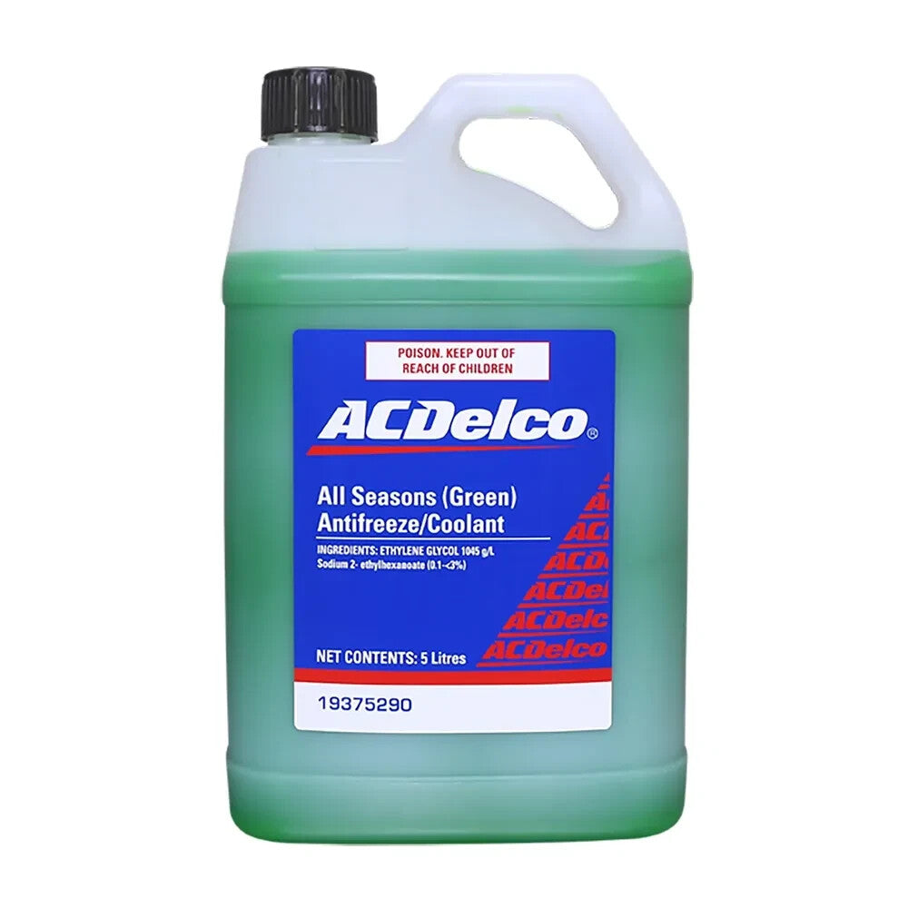 GREEN RADIATOR COOLANT 5-LITER FOR TOYOTA YARIS NCP90-NCP90R 1.3L PETROL 11/2005
