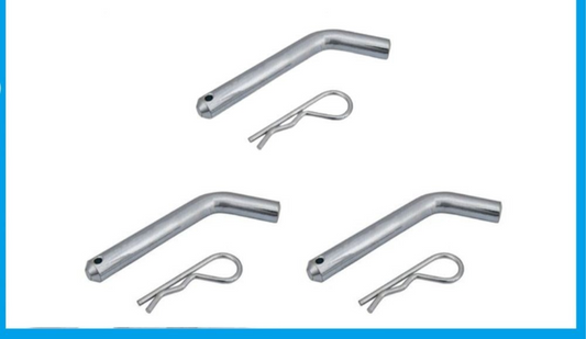 3-PCS HITCH PIN + R CLIP 16MM 5/8" TOW BAR Trailer Ball Mount Receiver 4WD BOAT