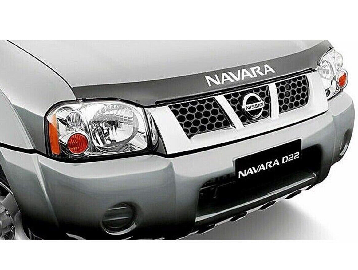 GENUINE BLACK BONNET PROTECTOR KIT FOR NISSAN NAVARA D22 D-22